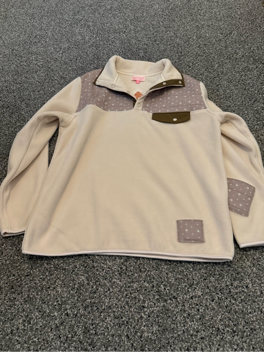 Womens new happy camper sweatshirt small